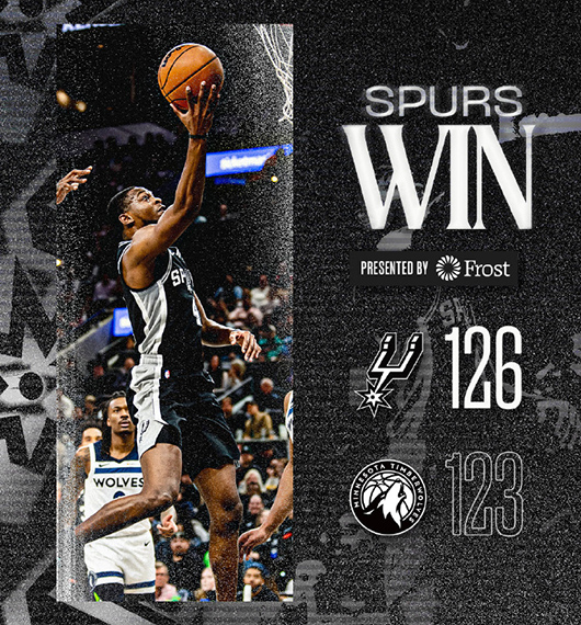 01月18日 NBA常规赛 森林狼vs马刺 全场录像及集锦
