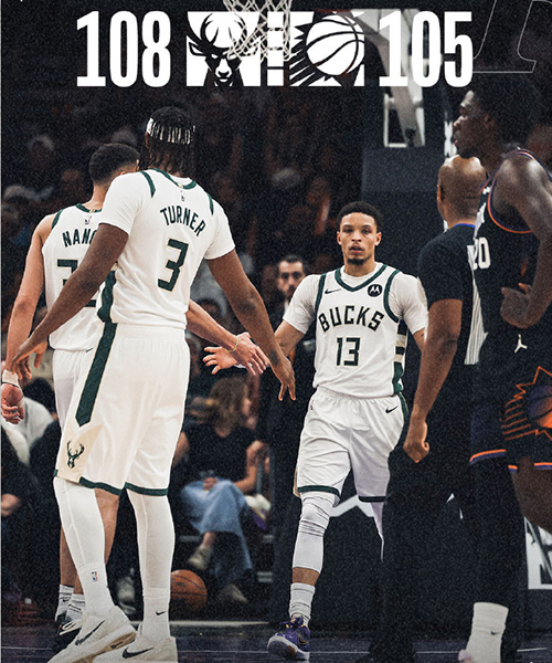 03月22日 NBA常规赛 雄鹿vs太阳 全场录像及集锦