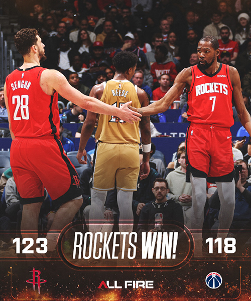 03月03日 NBA常规赛 火箭vs奇才 全场录像及集锦