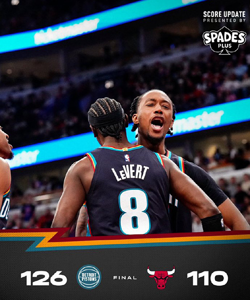 02月22日 NBA常规赛 活塞vs公牛 全场录像及集锦
