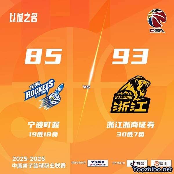 宁波vs广厦 全场录像