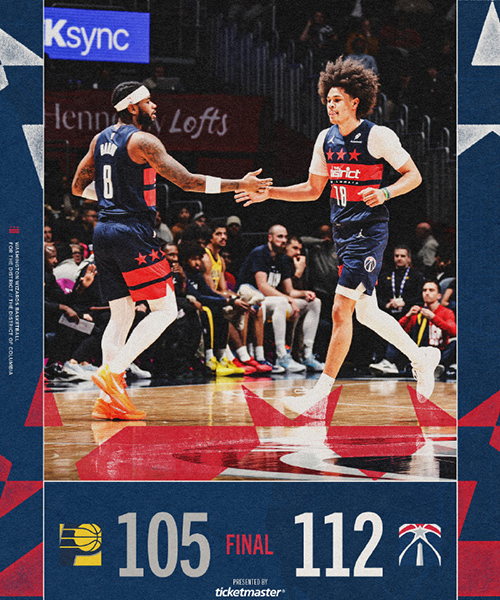 02月20日 NBA常规赛 步行者vs奇才 全场录像及集锦