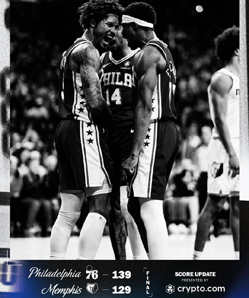 03月11日 NBA常规赛 灰熊vs76人 全场录像及集锦