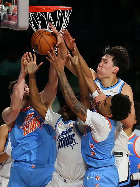 NBA全明星新秀挑战赛：杨瀚森砍10分，奥斯汀队惜败无缘决赛