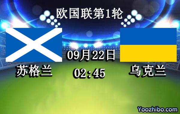 苏格兰vs乌克兰赛事前瞻分析