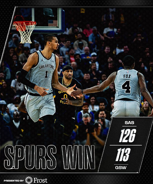 02月12日 NBA常规赛 马刺vs勇士 全场录像及集锦