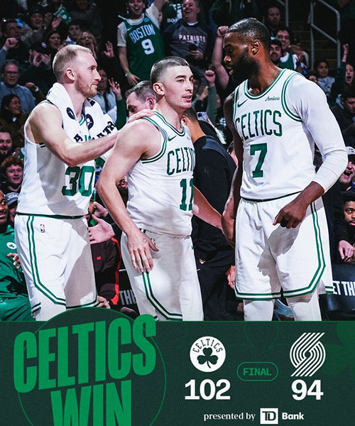 01月27日 NBA常规赛 开拓者vs凯尔特人 全场录像及集锦