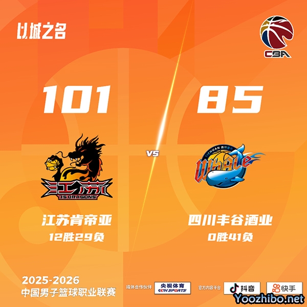 江苏vs四川 全场录像