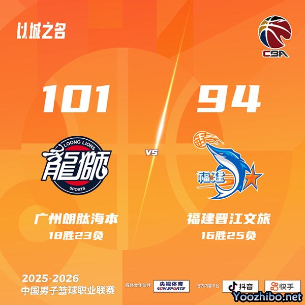 广州vs福建 全场录像