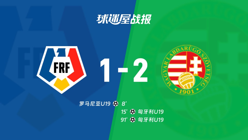【国际友谊九月】罗马尼亚U19vs匈牙利U19比赛结果：罗马尼亚U19(1-2)匈牙利U19比分战报(2026年09月24日)