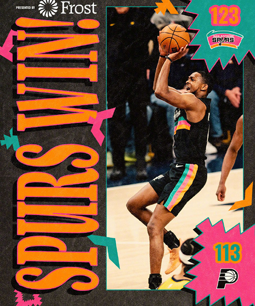 01月03日 NBA常规赛 马刺vs步行者 全场录像及集锦