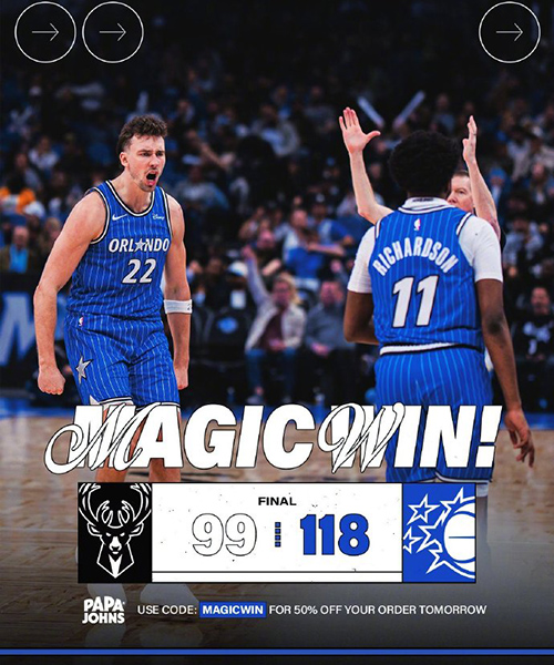 02月10日 NBA常规赛 雄鹿vs魔术 全场录像及集锦