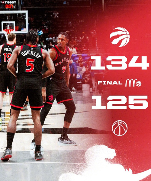 03月01日 NBA常规赛 猛龙vs奇才 全场录像及集锦