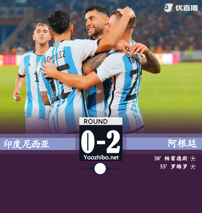 阿根廷2-0印尼