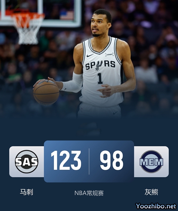 马刺vs灰熊 全场录像