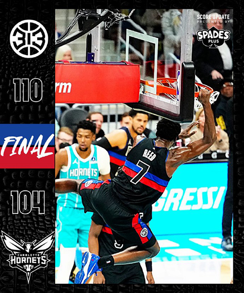 02月10日 NBA常规赛 活塞vs黄蜂 全场录像及集锦