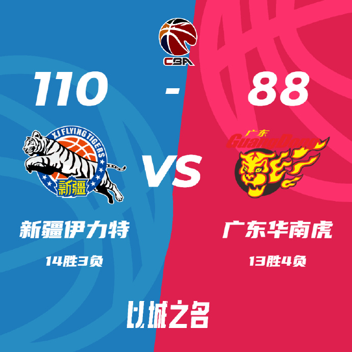 新疆110-88击败广东 阿不都21+9 琼斯20+8+19 徐杰25分