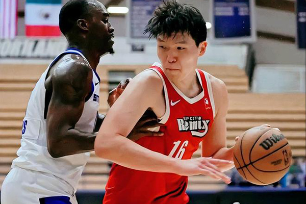 杨瀚森拼抢受伤无大碍 被下放G联赛出战混音队赛事
