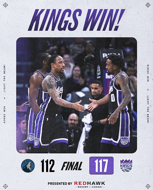 11月25日 NBA常规赛 森林狼vs国王 全场录像及集锦