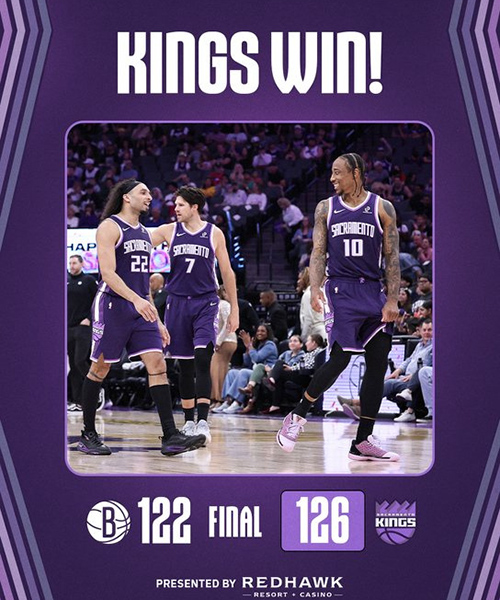 03月23日 NBA常规赛 篮网vs国王 全场录像及集锦