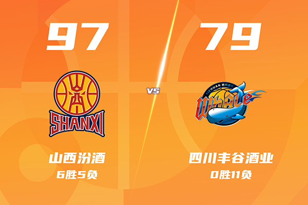01月06日 CBA常规赛 山西vs四川 全场录像及集锦