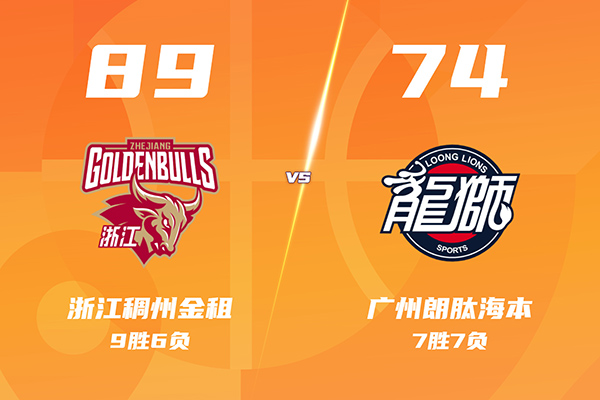 01月14日 CBA常规赛 浙江vs广州 全场录像及集锦