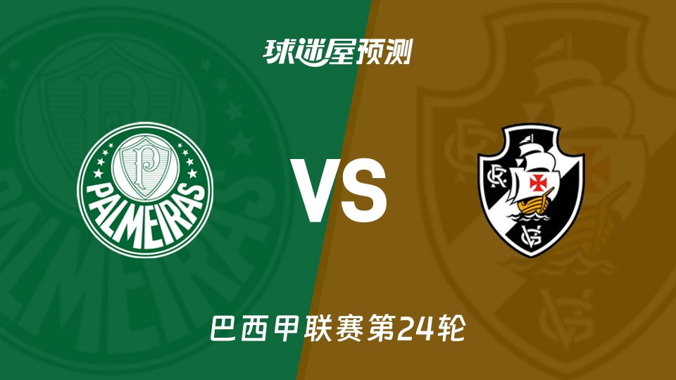 巴西甲比赛前瞻:帕尔梅拉斯vs瓦斯科达伽马预测分析(2026年08月24日)