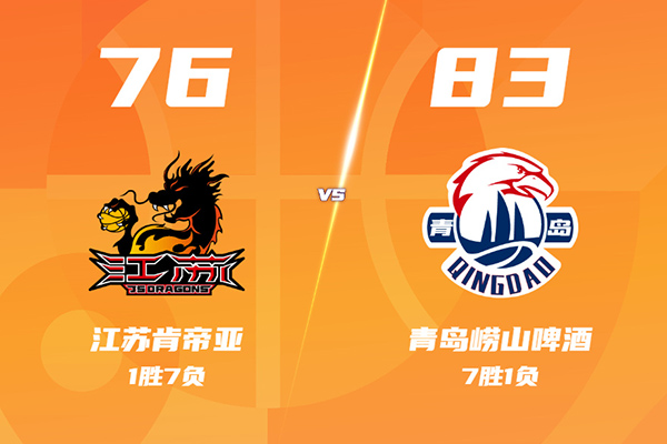 12月30日 CBA常规赛 江苏vs青岛 全场录像及集锦
