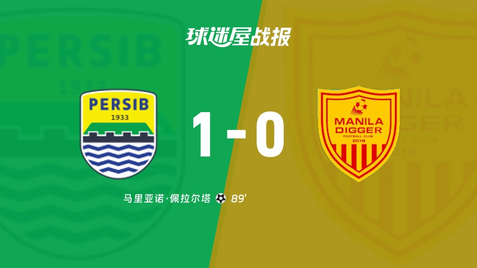 【亚冠二级附加赛】万隆vs马尼拉挖掘者比赛结果:万隆(1-0)马尼拉挖掘者比分战报(2026年08月31日)