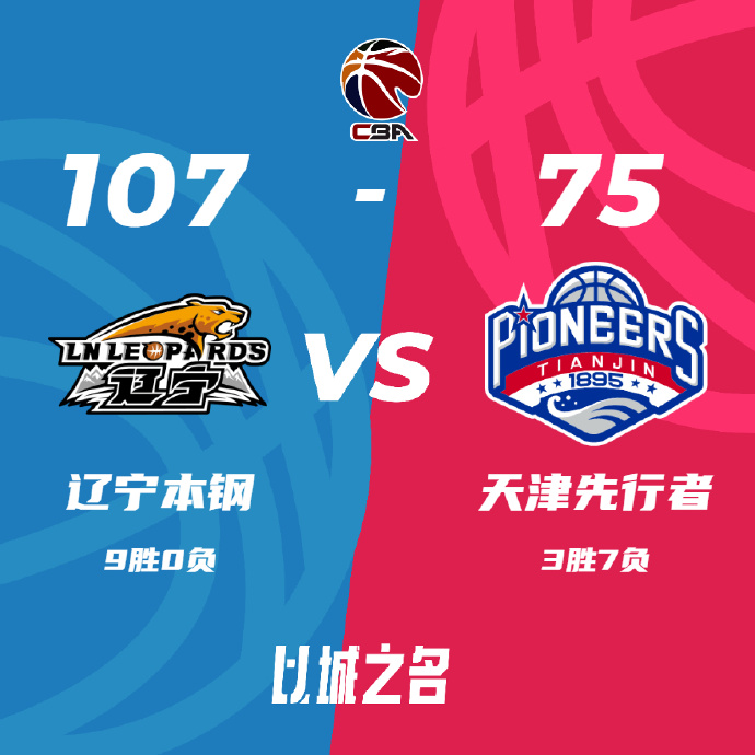 辽宁107-75轻取天津 韩德君21+12 李荣培26+5